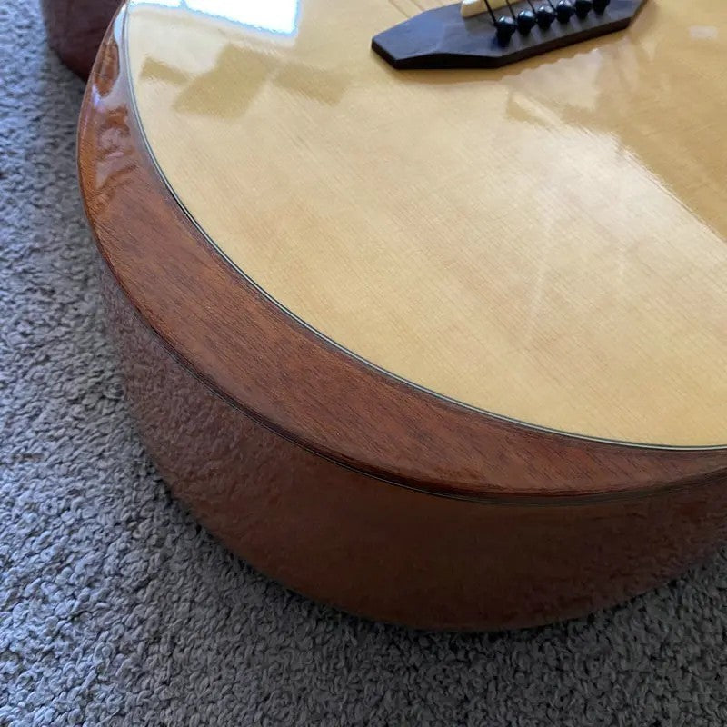 Caraya 41" Acoustic Guitar, Solid Spruce Top Body, Mahogany Neck