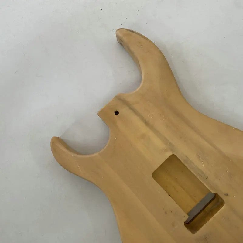 Unfinished Guitar Tiger Maple Top Basswood Body