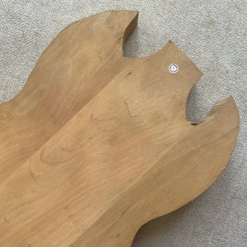 Basswood Guitar Double Cutaway Block Materiel Fit SG DIY Project Guita