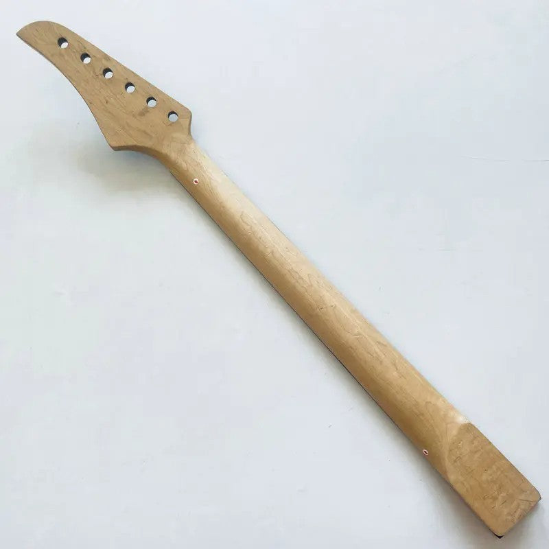 Black Electric Guitar DIY Project Maple Neck, Rosewood 24 Frets Finger