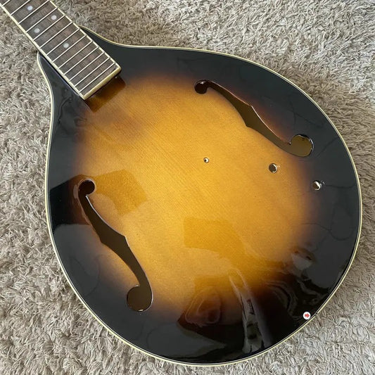 Washburm Sunburst 8 String Mandolin, Spruce Body, Mahogany Rosewood Ne