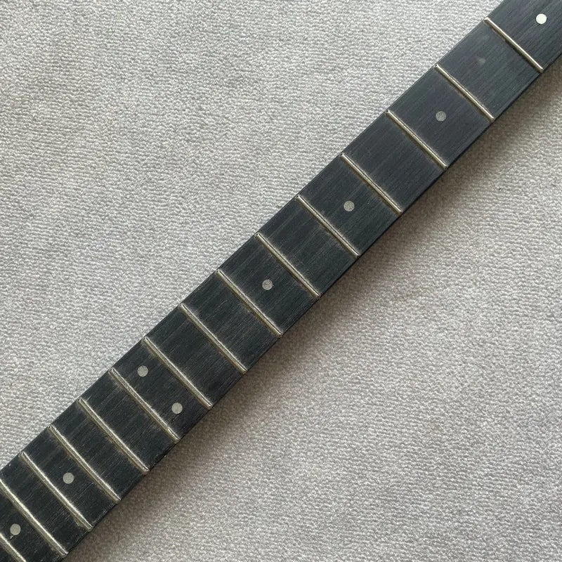 Black 4 String Bass Maple Neck, 20 Frets Rosewood Fingerboard Fit Jazz