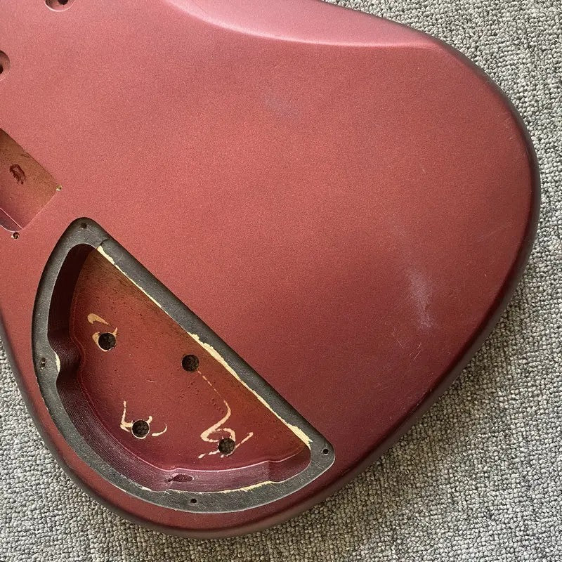 Tagima 5 String Bass Maple Neck with Red Basswood Body