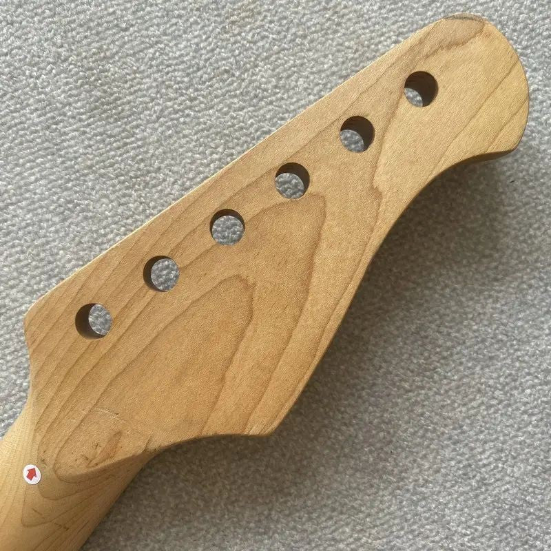 Left Handed Maple Wood Guitar Neck, Rosewood 22 Frets Fingerboard