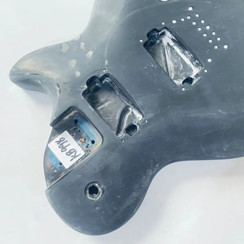 Black Basswood Guitar Single Cut Body Fit Les Paul LP