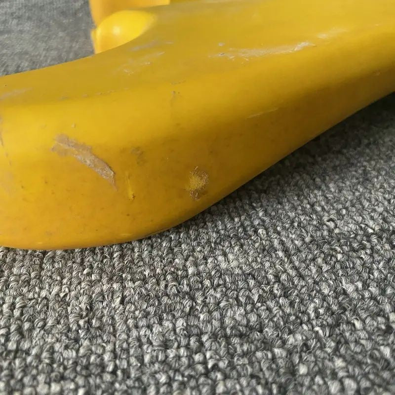 Yellow HH Guitar Basswood Double Cutaway Body