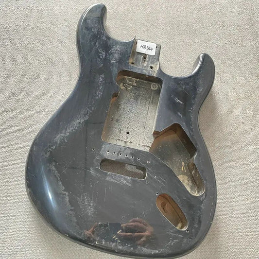 Black Basswood Guitar Guitar Body Fit Stratocaster Strat