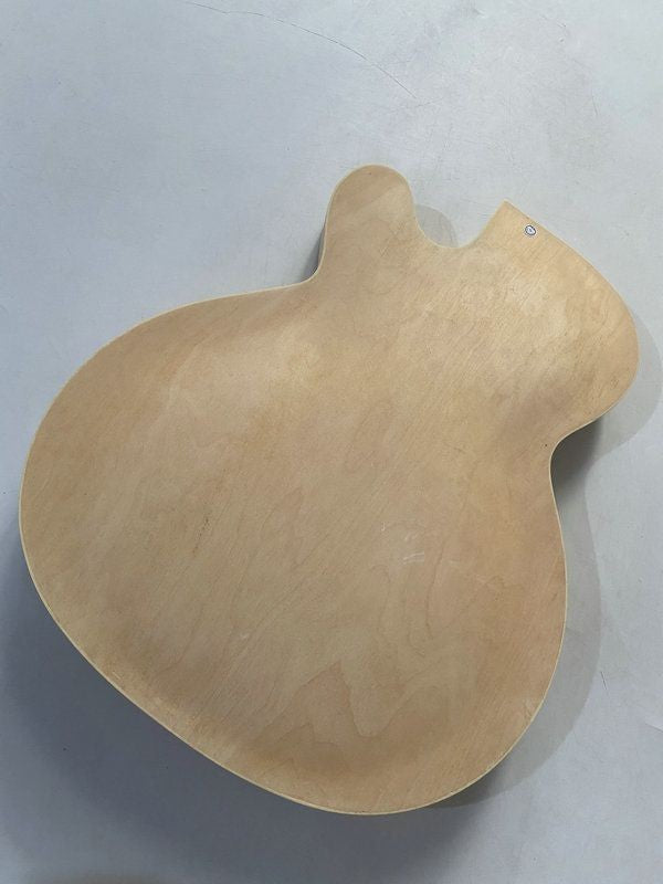 Spruce and Maple Wood Hollow Body Jazz Guitar DIY Project