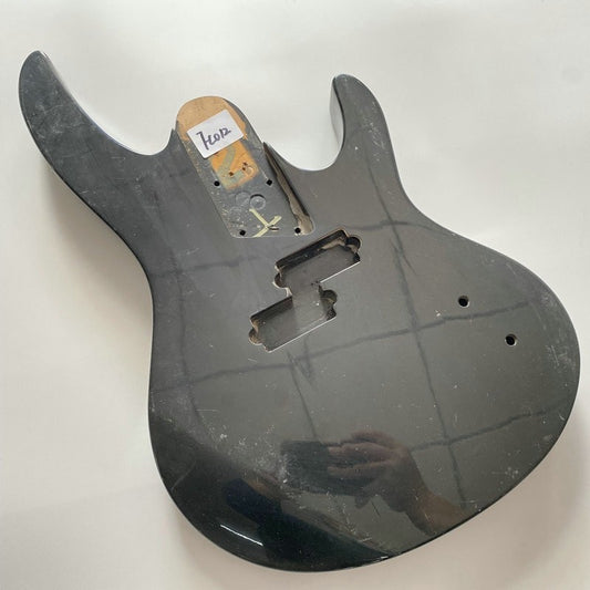 Black Basswood 4 String Electric Bass Body