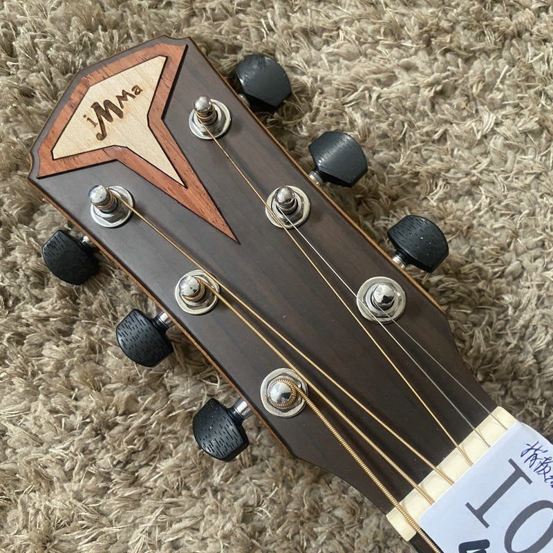 40 Inch Acoustic Guitar, Mahogany Body and Neck, Rosewood Fingerboard