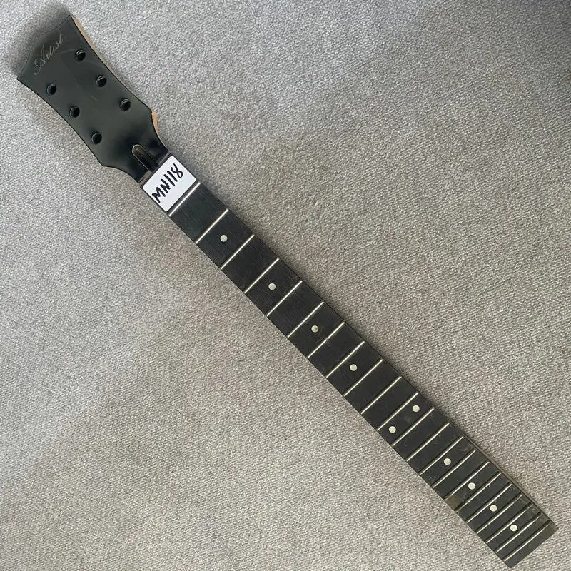 Black Maple Wood Electric Guitar Neck, Rosewood Fingerboard Fit Les Pa