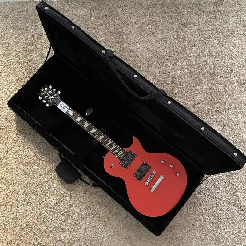 Xavier Red Single Cut Electric Guitar, Mahogany Body, Maple Neck