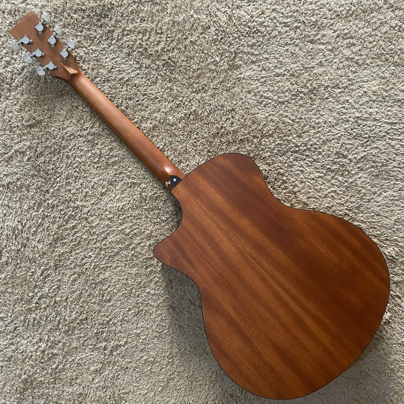 Mahogany Wood 40 Inch Acoustic Guitar, Rosewood Fingerboard Neck