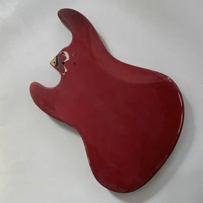 Red Bass Guitar Basswood Body Fit Jazz Bass