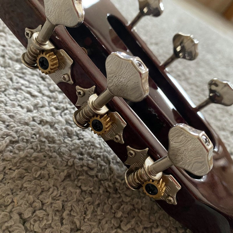 38 Inch Parlor Crossover Guitar, Spruce Top Body, Mahogany Neck
