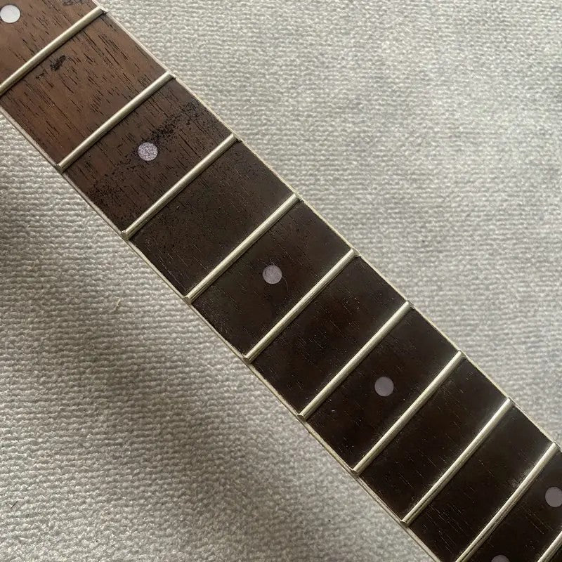 Black Basswood Guitar Body with Maple Neck, Rosewood Fingerboard DIY P