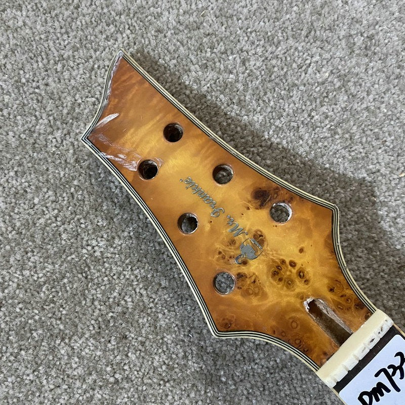 Maple Wood Guitar Neck, 24 Frets Rosewood Fretboard DIY Project