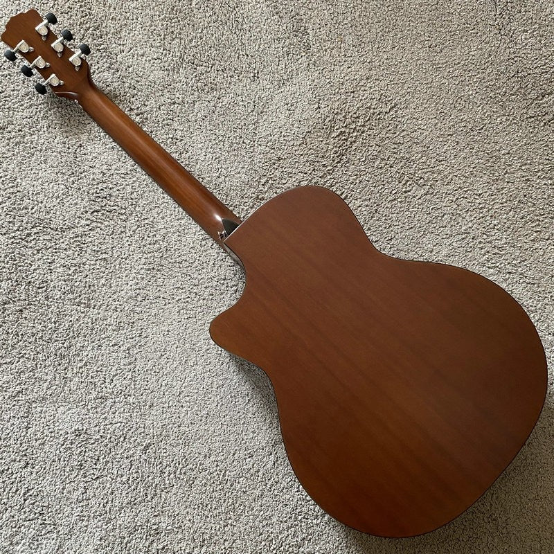 Luna Acoustic Guitar 41 Inch, Solid Spruce Top Body, Mahogany Neck