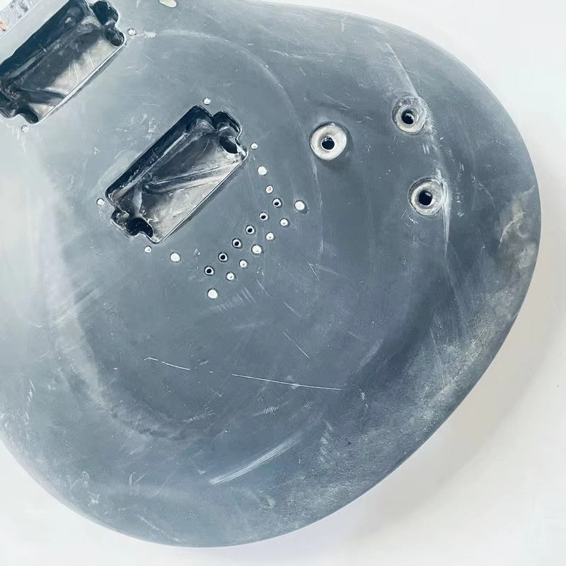 Black Basswood Guitar Single Cut Body Fit Les Paul LP