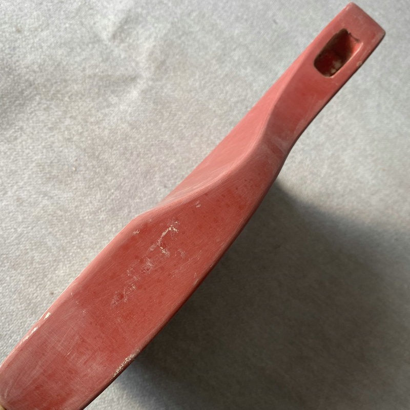 Double Cutaway Red Guitar Body, Single Humbucker Pickup Route