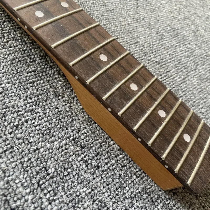Maple Wood Electric Guitar Neck, Rosewood Fingerboard 22 Frets, Tuning