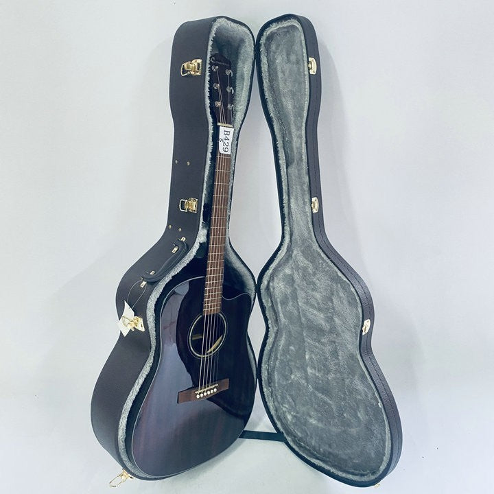 Ibanez Folk Acoustic Guitar Hardcase Box For 41/40 Inch Guitars