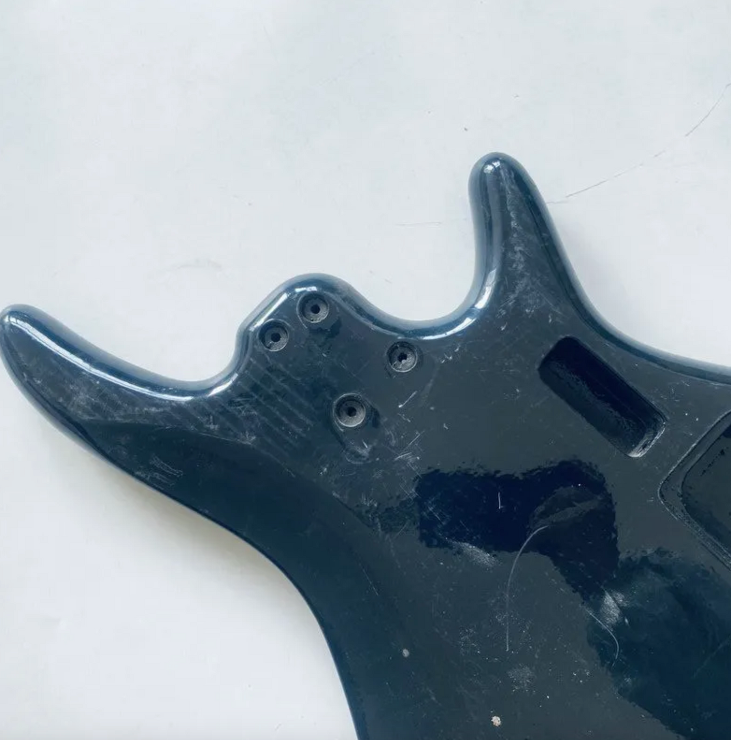 Black Left Hand 4 String Bass Basswood Body DIY Project
