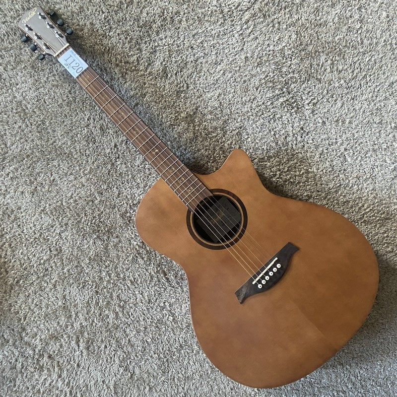 40" Acoustic Guitar, Red Pine Top Body with Mahogany Neck, Rosewood Fi