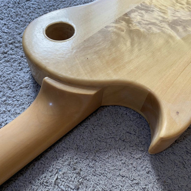 Single Cut Basswood Guitar Body with Maple Neck, Rosewood Fretboard Fi