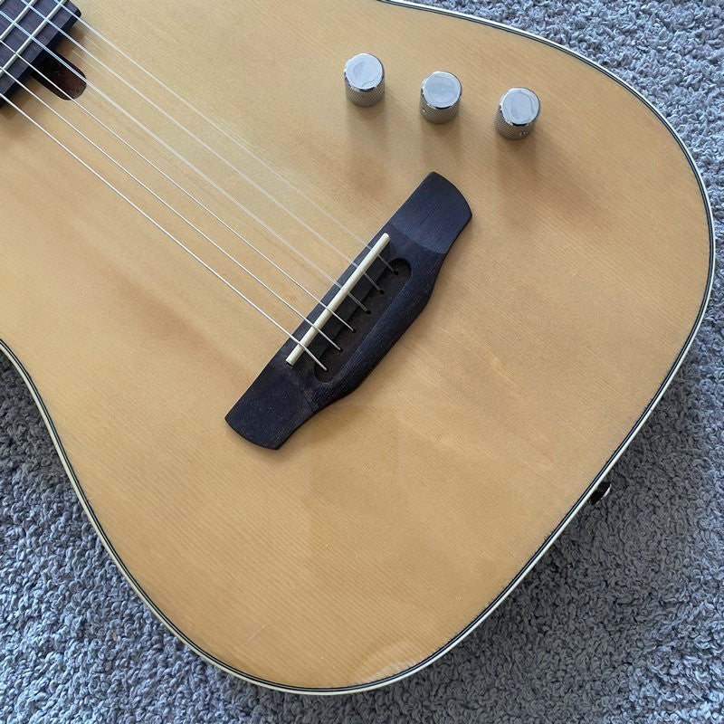 Custom Electric Classical Guitar, Spruce Top Body with Okoume Wood Nec