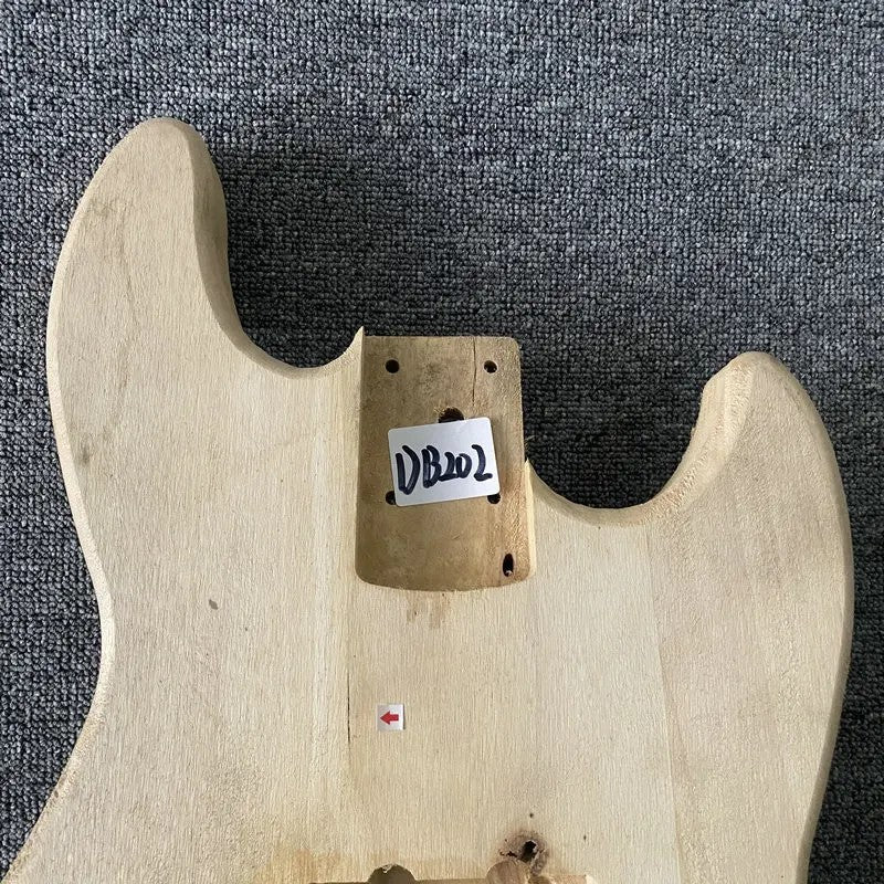 Solid Basswood 4 String Bass Body Fit Jazz Bass