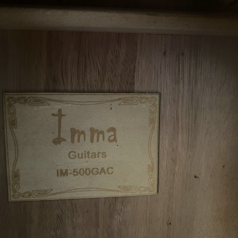 41 Inch Maple Top Acoustic Guitar, Mahogany Sides Body Rosewood Finger