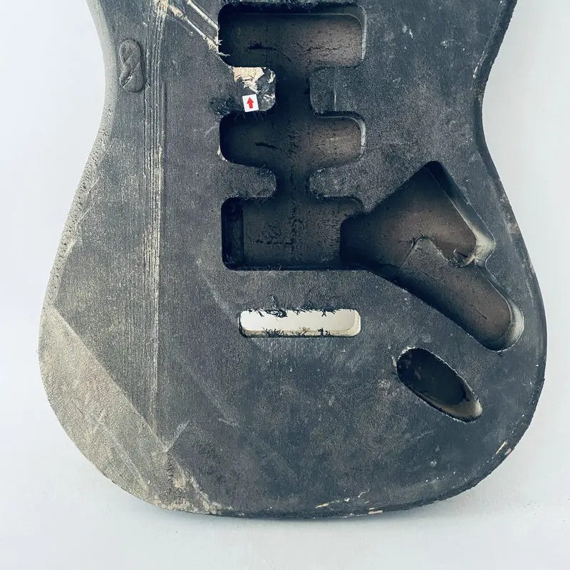 Black HSS Guitar Basswood Body Fit Stratocaster Strat