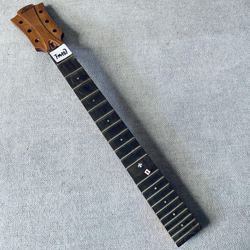 LAG Mahogany Wood Guitar Neck, 22 Frets Rosewood Fingerboard
