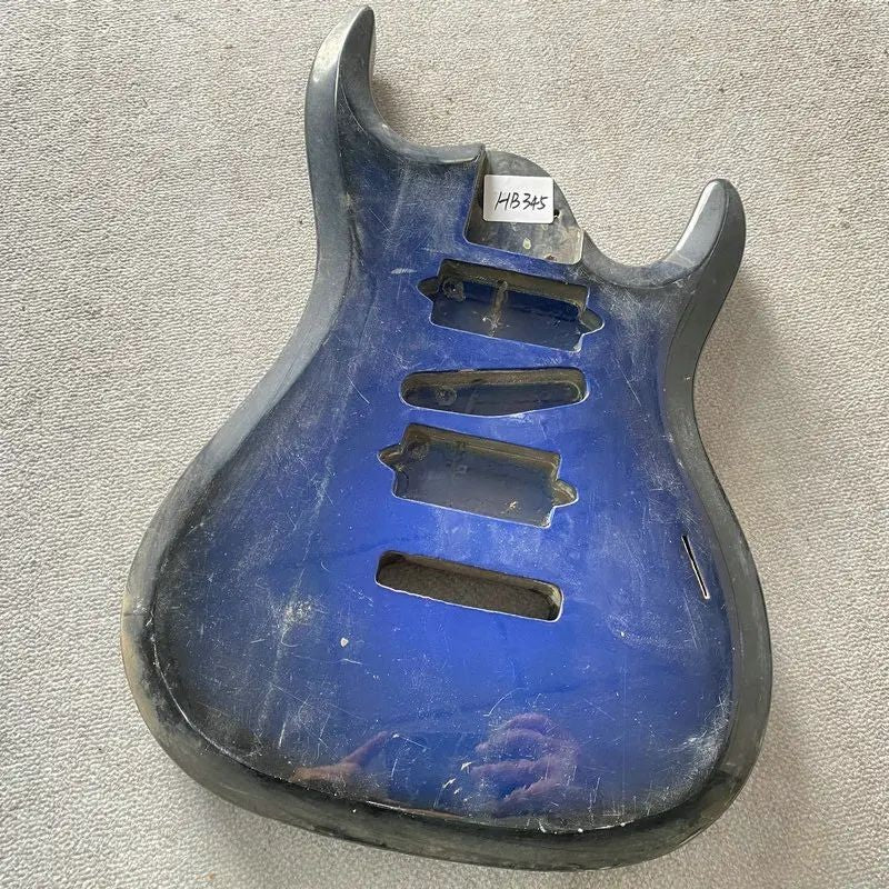 Blue Burst HSH Basswood Guitar Body DIY Project