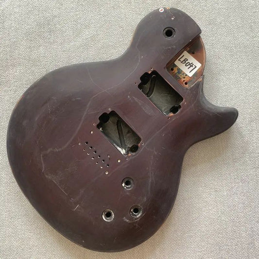 LAG Wine Red Guitar Guitar Basswood Body Fit Les Paul LP