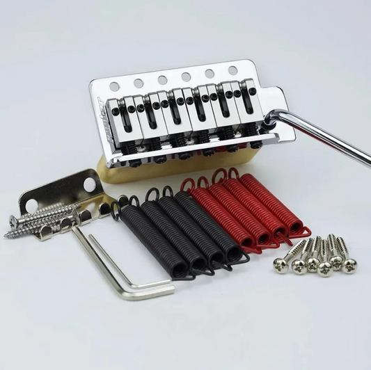 Roller Saddles Guitar Bridge Tremolo. Brass Block Fit Fender Stratocas