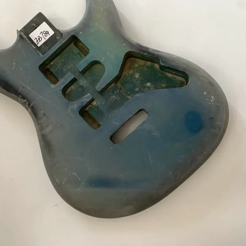 Blue Burst Basswood Guitar Body Fit Stratocaster Strat