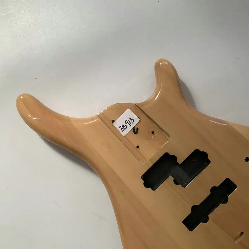 Glossy Natural Finish 5 String Bass Basswood Body DIY Project