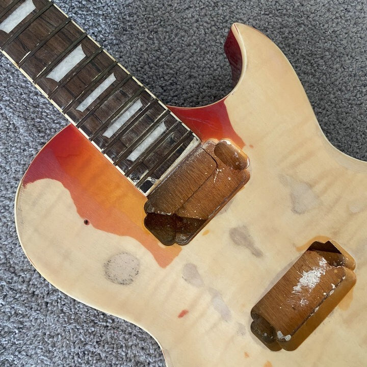 Harley Benton Guitar Single Cut Mahogany Body and Neck Fit LP Les Paul