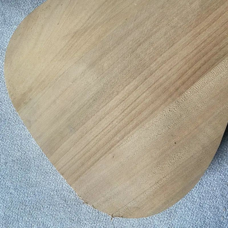 Unfinished Raw DIY Guitar Double Cutaway Body Block