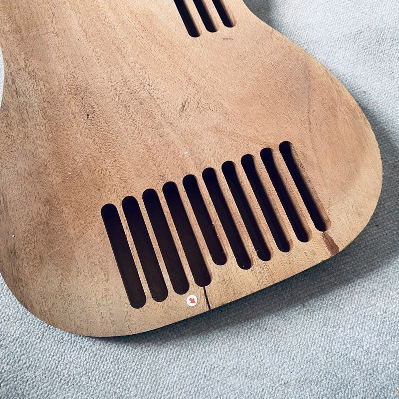 Mahogany Wood Guitar DIY Project Body