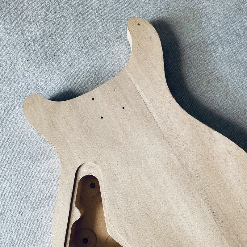 Mahogany Wood Guitar DIY Project Body