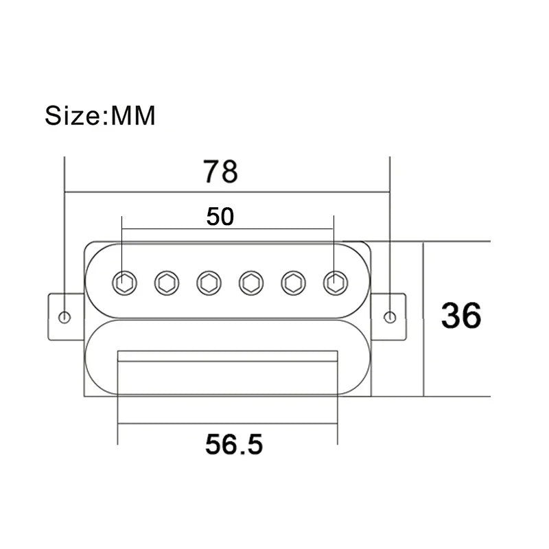 Red Alnico 2 Guitar Humbucker Neck/Bridge Pickup Fit Ibanez,Fender,Kie