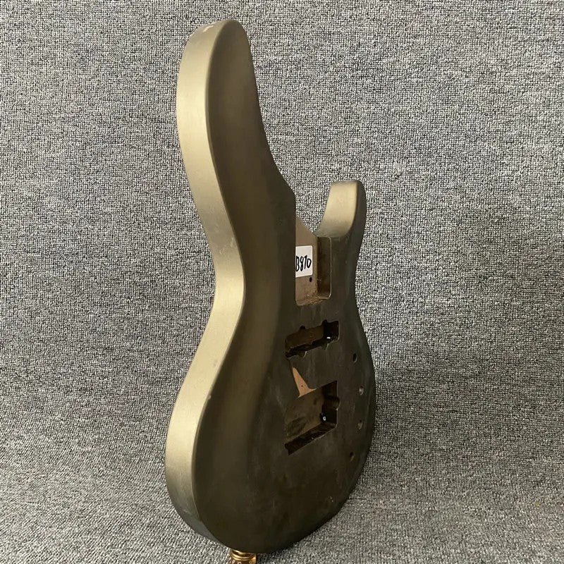 Solid Basswood Metallic Finish Bass Guitar Body
