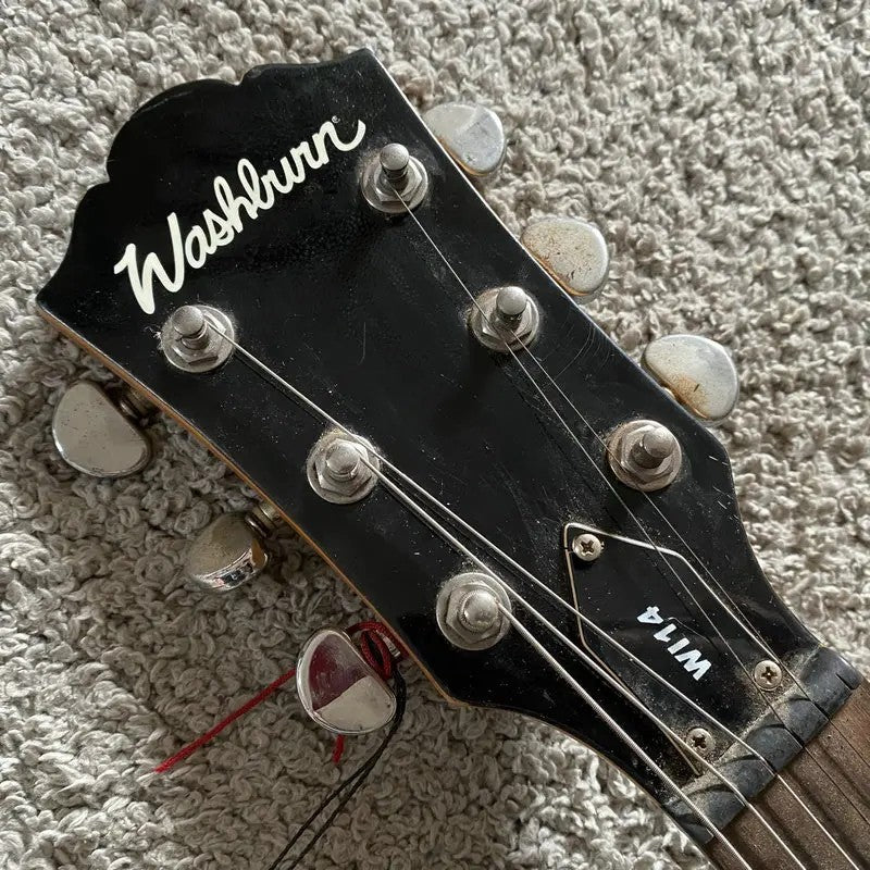 Washburn Brown Electric Guitar, Mahogany Body, Maple Neck, Rosewood Fi