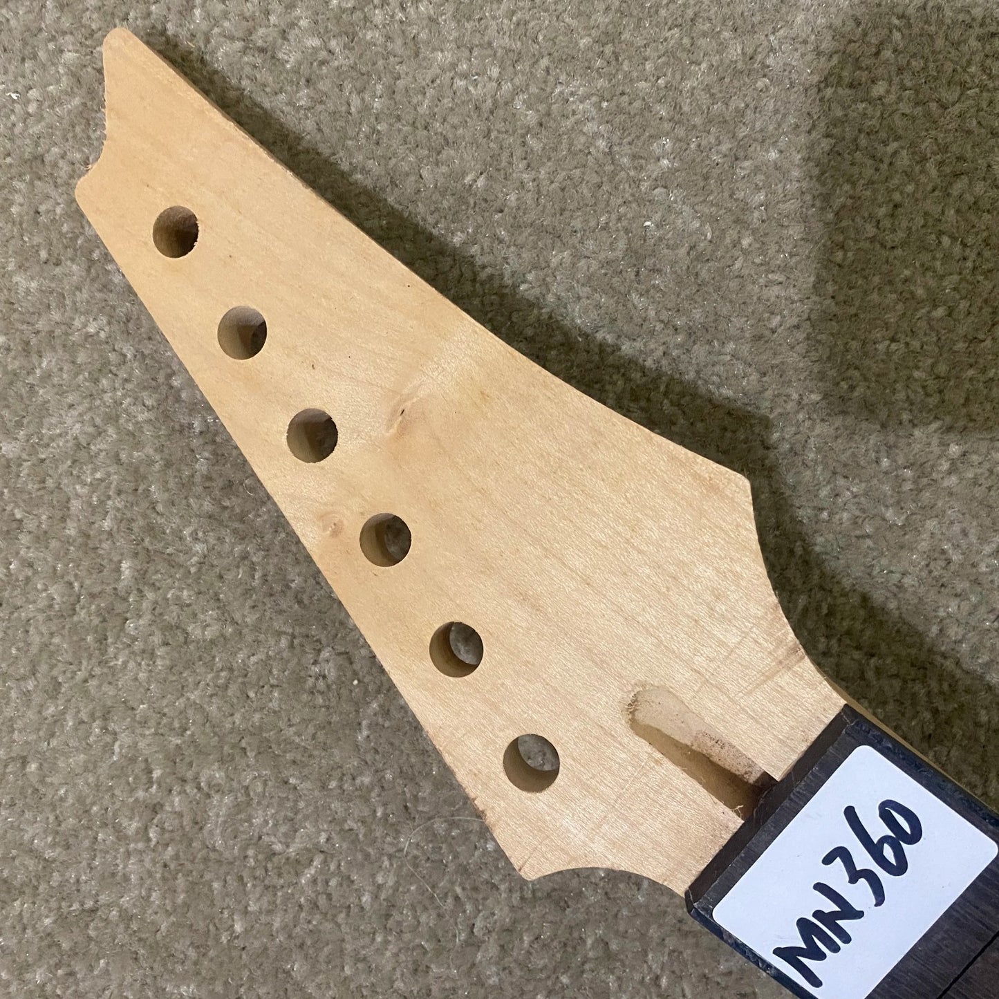 Guitar Maple Wood Neck, Custom 24 Frets Rosewood Fingerboard