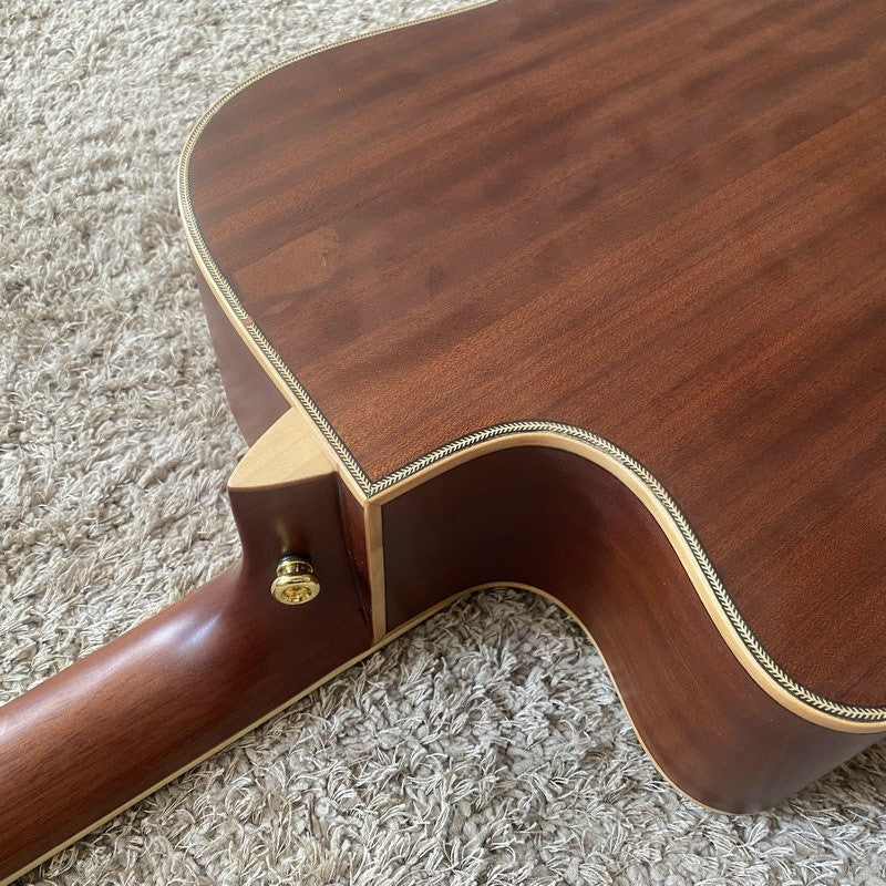 Cherry Burst 40 Inch Acoustic Guitar, Spruce Mahogany Body, Rosewood F