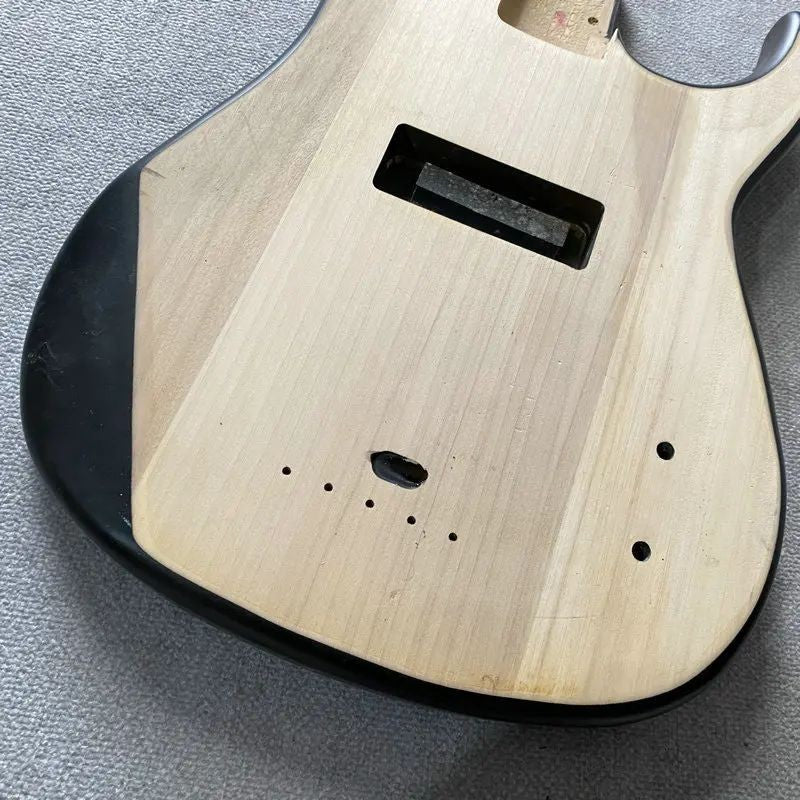 Solid Basswood Electric Bass Guitar Body DIY Project