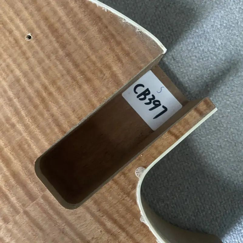 Tagima Guitar Tiger Maple Top Body with Mahogany Neck, Rosewood Finger